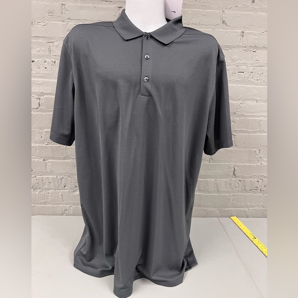 Nike Grey XL Tall Dri Fit Polo Shirt NEW